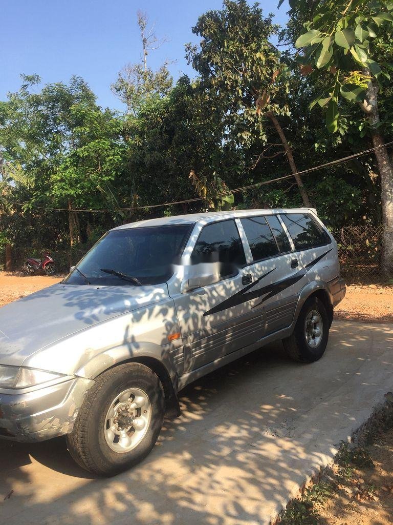 Ssangyong Musso   1998 - Bán Ssangyong Musso đời 1998, màu bạc