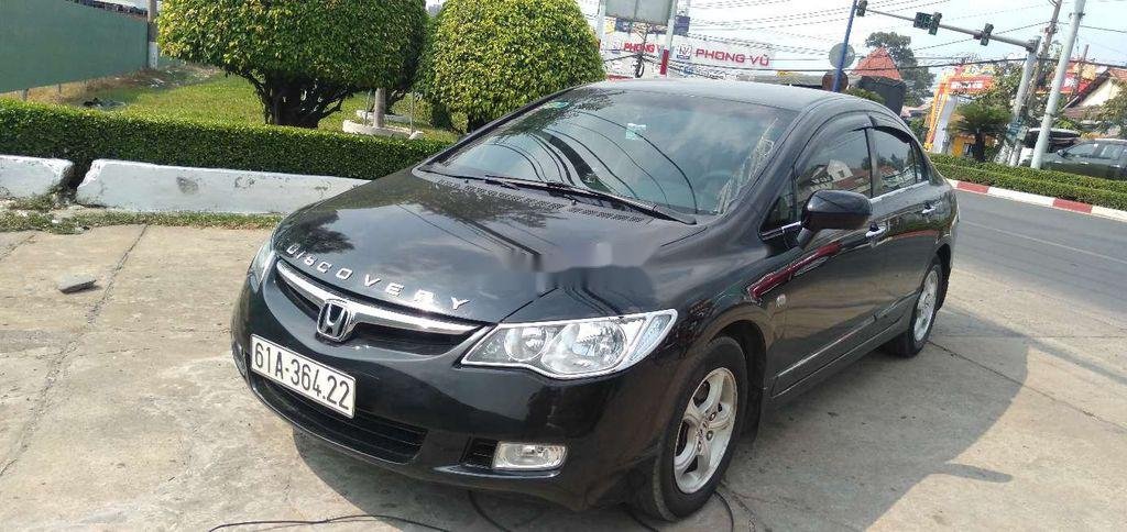 Honda Civic 2008 - Cần bán Honda Civic 2008, màu đen, nhập khẩu nguyên chiếc, giá chỉ 295 triệu