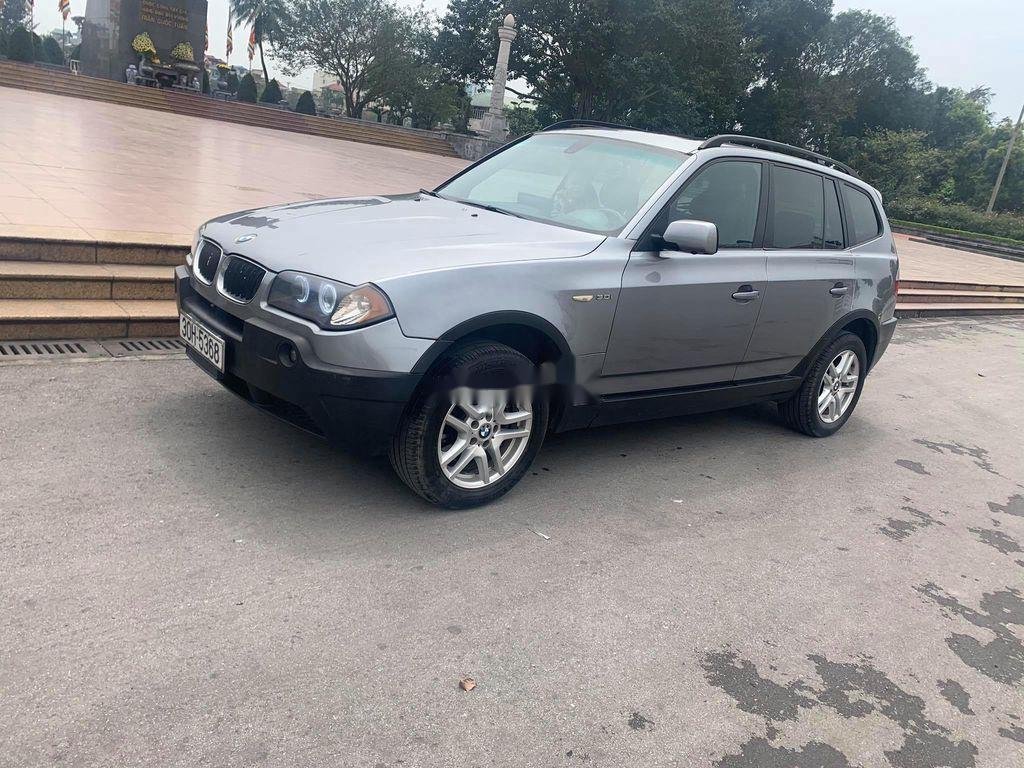 BMW X3   2004 - Bán BMW X3 sản xuất năm 2004, màu bạc, giá 255tr