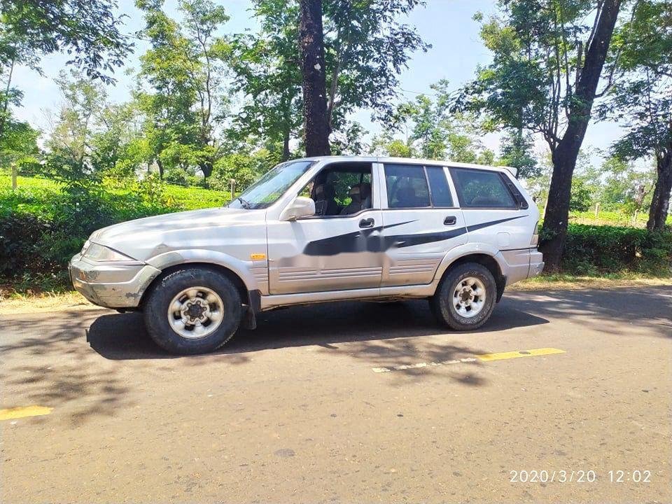 Ssangyong Musso   1998 - Bán Ssangyong Musso đời 1998, màu bạc