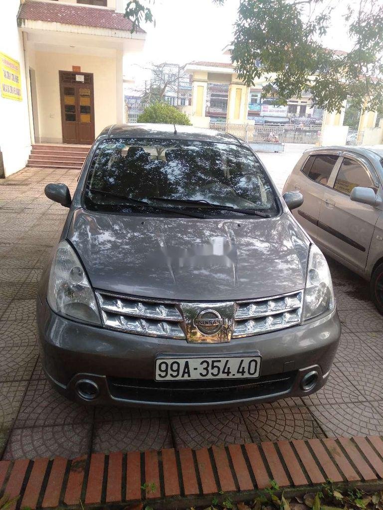 Nissan Livina   2011 - Bán ô tô Nissan Livina năm sản xuất 2011, màu xám số sàn