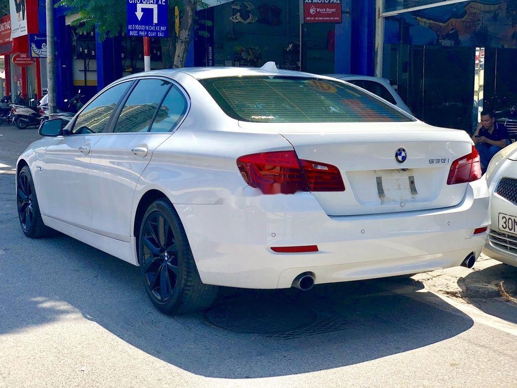 BMW 5 Series 2014 - Cần bán lại xe BMW 5 Series 535i năm 2014, màu trắng, nhập khẩu