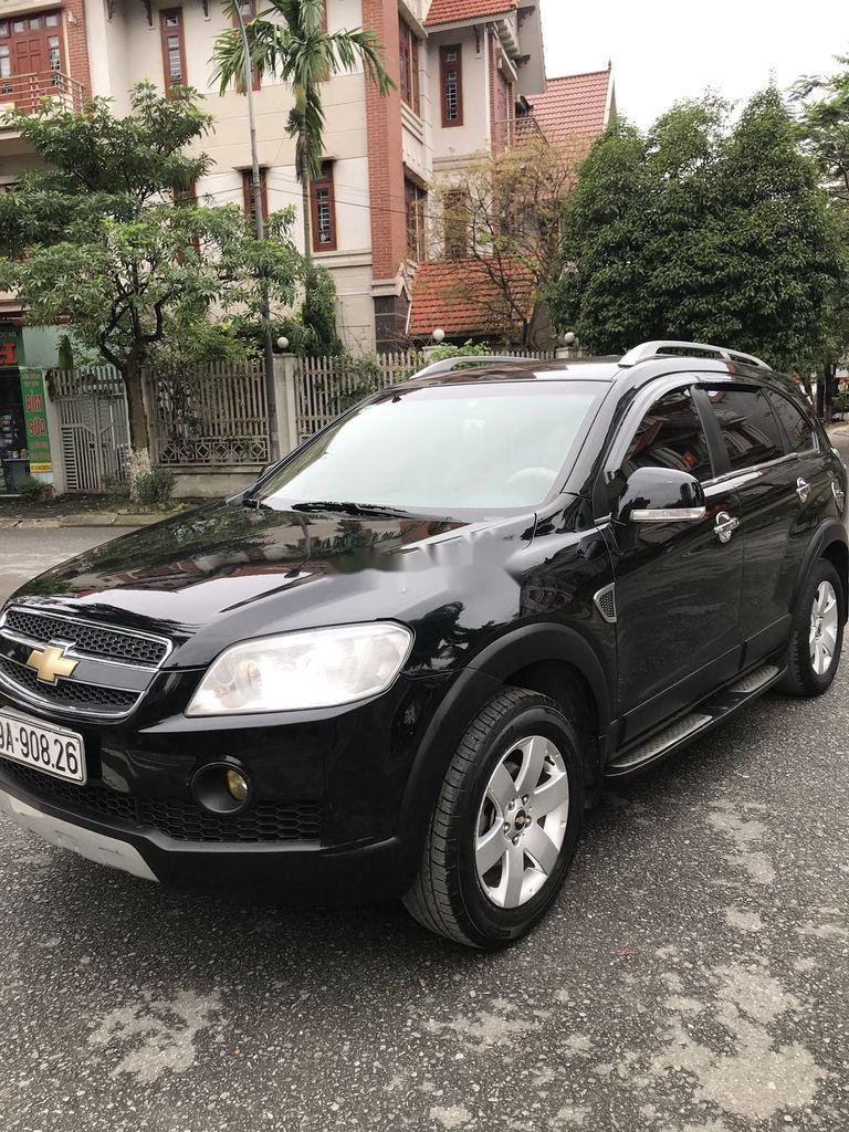 Chevrolet Captiva 2007 - Cần bán lại xe Chevrolet Captiva năm sản xuất 2007, màu đen chính chủ