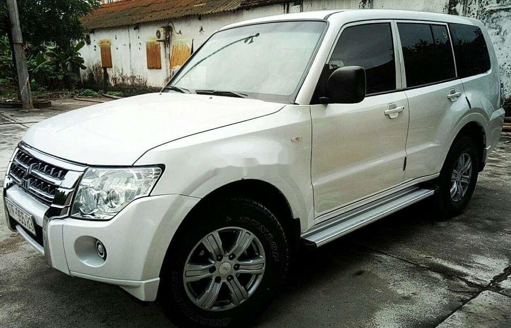 Mitsubishi Pajero   2008 - Bán Mitsubishi Pajero đời 2008, màu trắng, nhập khẩu Nhật Bản