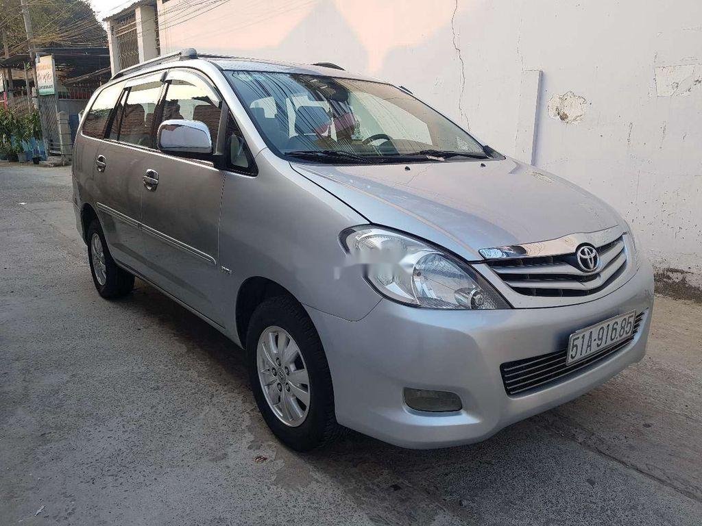 Toyota Innova   G  2008 - Bán xe Toyota Innova G 2008, màu bạc  