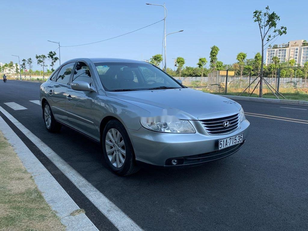 Hyundai Azera   2008 - Bán Hyundai Azera đời 2008, màu xám, nhập khẩu Hàn Quốc