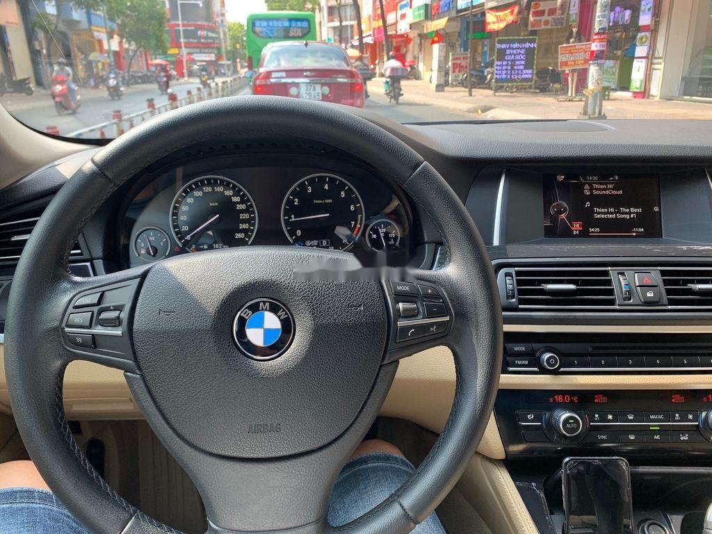 BMW 5 Series  520i   2015 - Cần bán BMW 5 Series 520i năm sản xuất 2015, màu đen, nhập khẩu