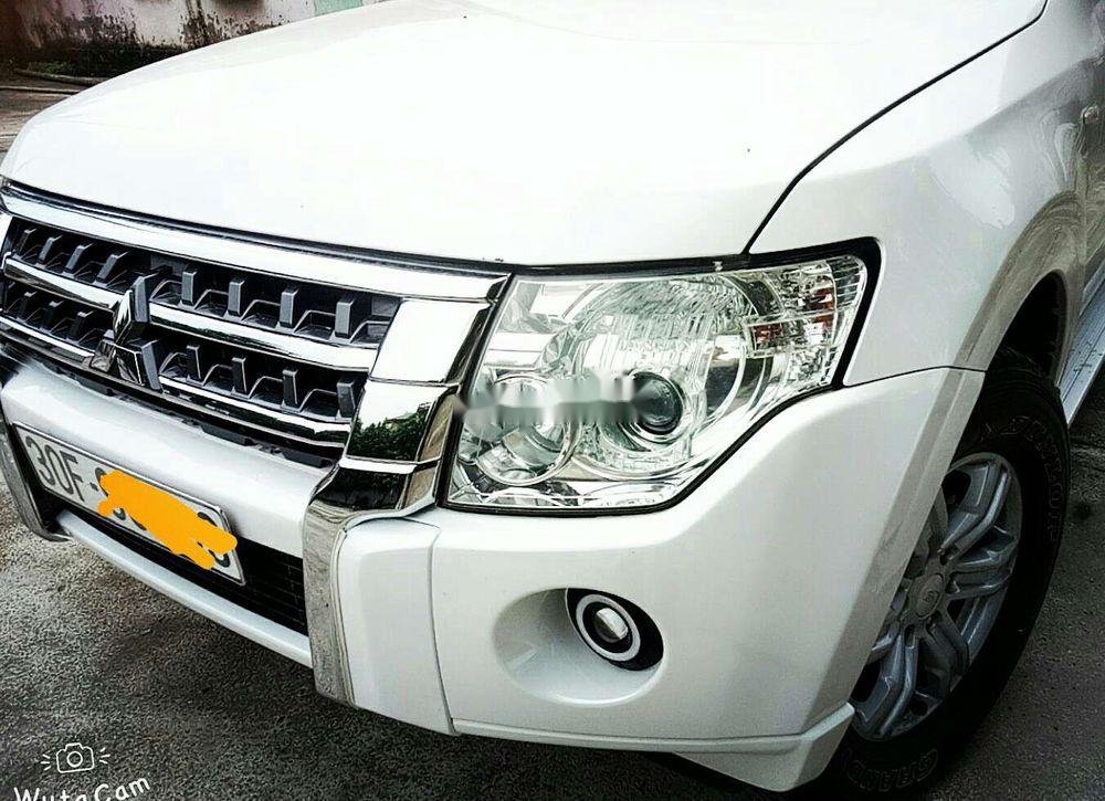 Mitsubishi Pajero   2008 - Bán Mitsubishi Pajero đời 2008, màu trắng, nhập khẩu Nhật Bản