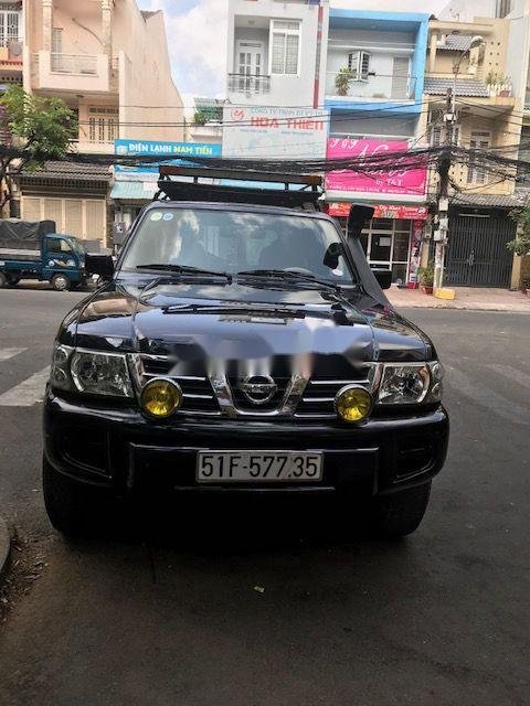 Nissan Patrol 2002 - Bán Nissan Patrol đời 2002, màu đen, nhập khẩu