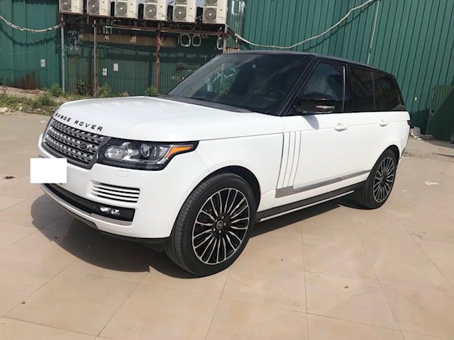 LandRover Range rover hse 2015 - Cần bán xe LandRover Range rover hse sản xuất 2015, màu trắng, nhập khẩu nguyên chiếc