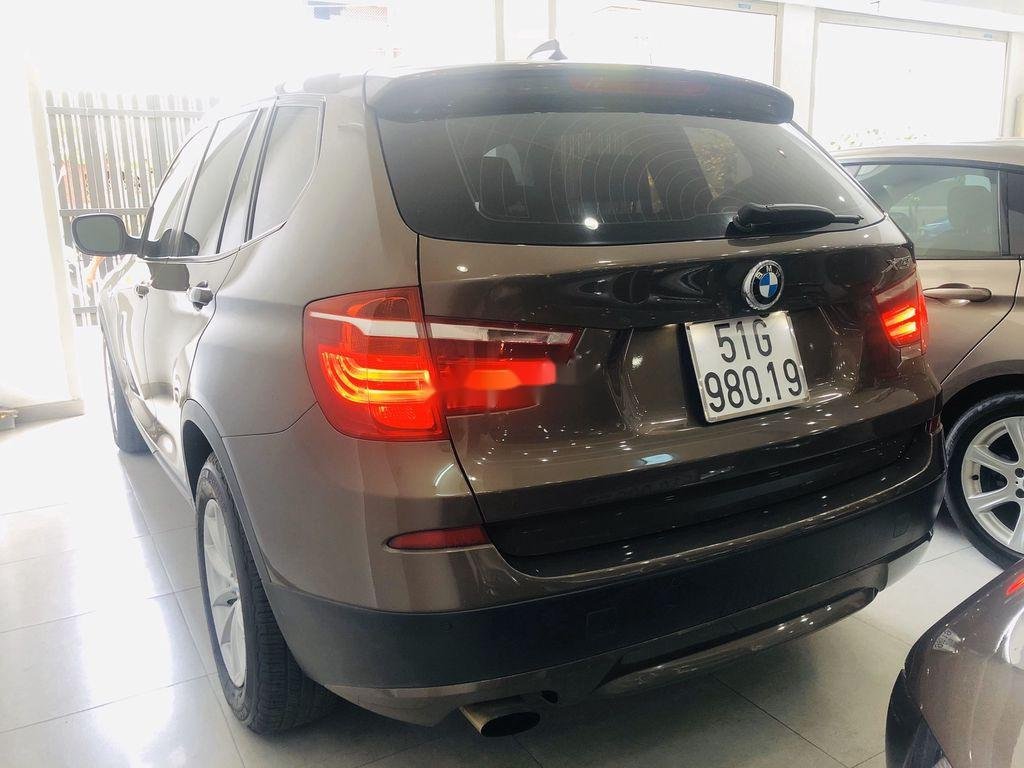 BMW X3 2012 - Bán xe BMW X3 sản xuất năm 2012, màu nâu giá cạnh tranh