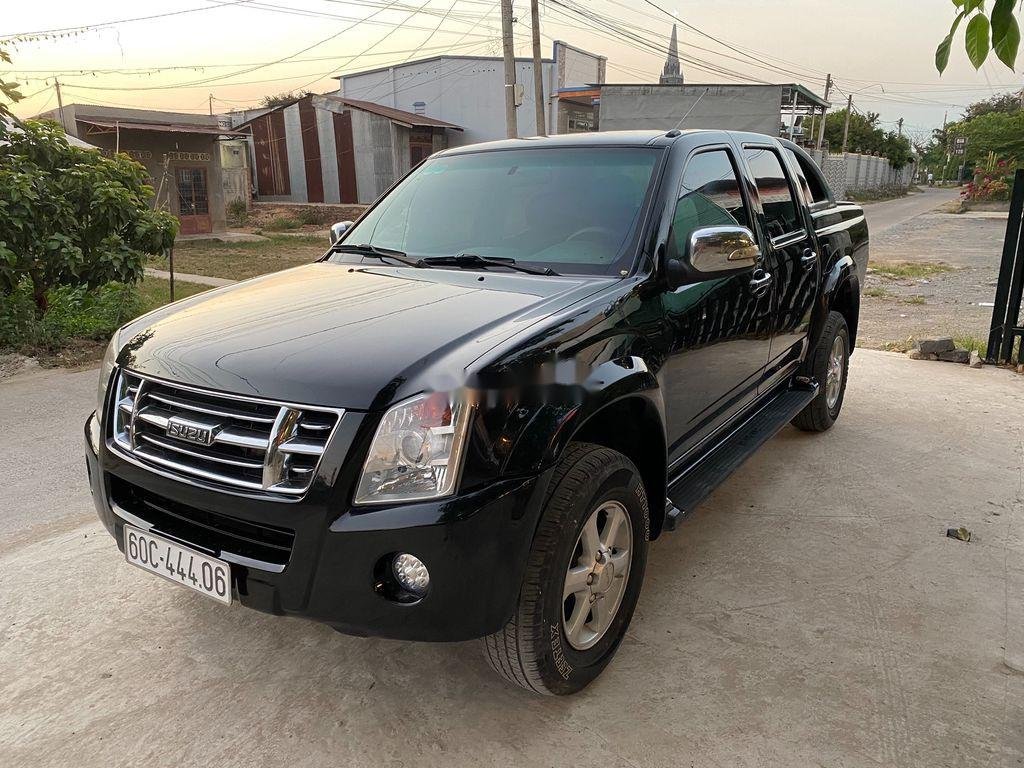 Isuzu Dmax 2008 - Bán Isuzu Dmax MT đời 2008, màu đen, xe nhập số sàn, máy dầu