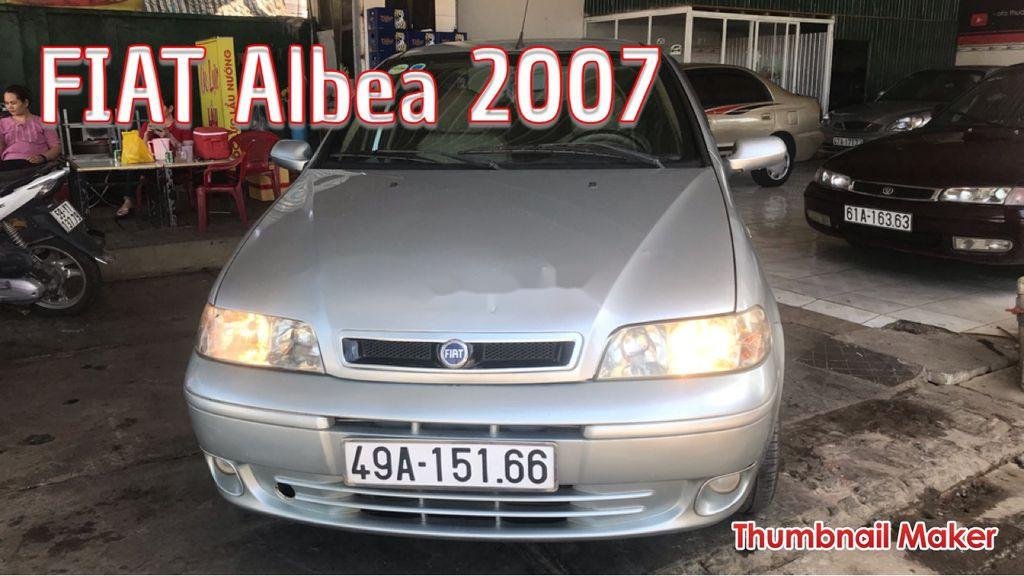 Fiat Albea 2007 - Cần bán xe Fiat Albea sản xuất 2007, màu bạc, nhập khẩu nguyên chiếc, giá chỉ 120 triệu