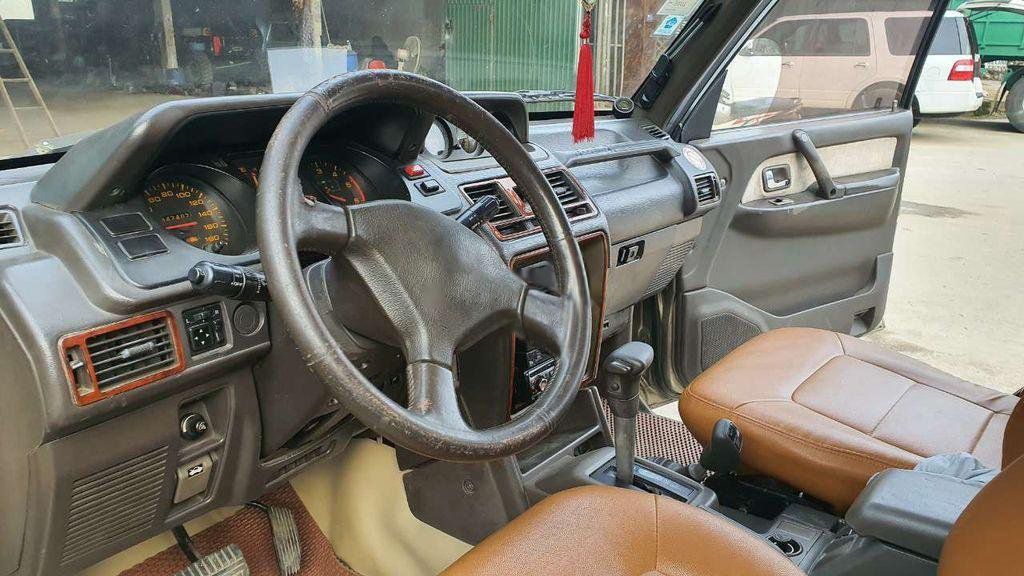 Mitsubishi Pajero 1997 - Bán Mitsubishi Pajero sản xuất năm 1997, màu xanh lam, xe nhập