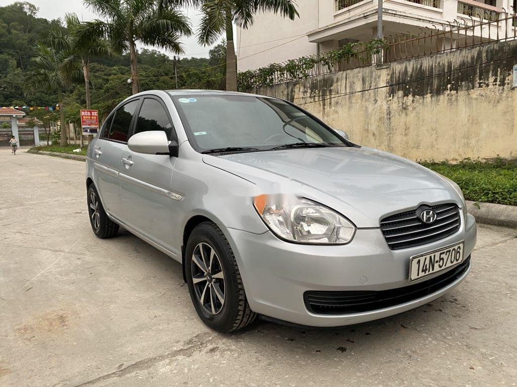 Hyundai Verna   2008 - Bán Hyundai Verna đời 2008, màu bạc, nhập khẩu Hàn Quốc  