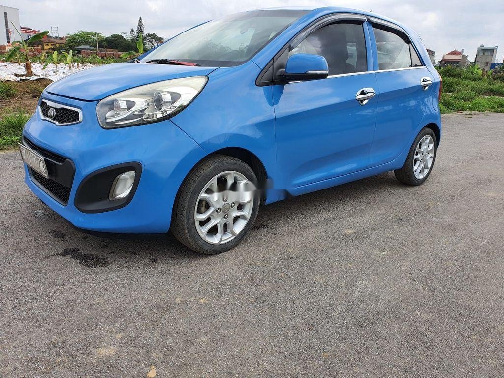 Kia Picanto 2013 - Cần bán gấp Kia Picanto đời 2013, màu xanh lam, giá chỉ 222 triệu