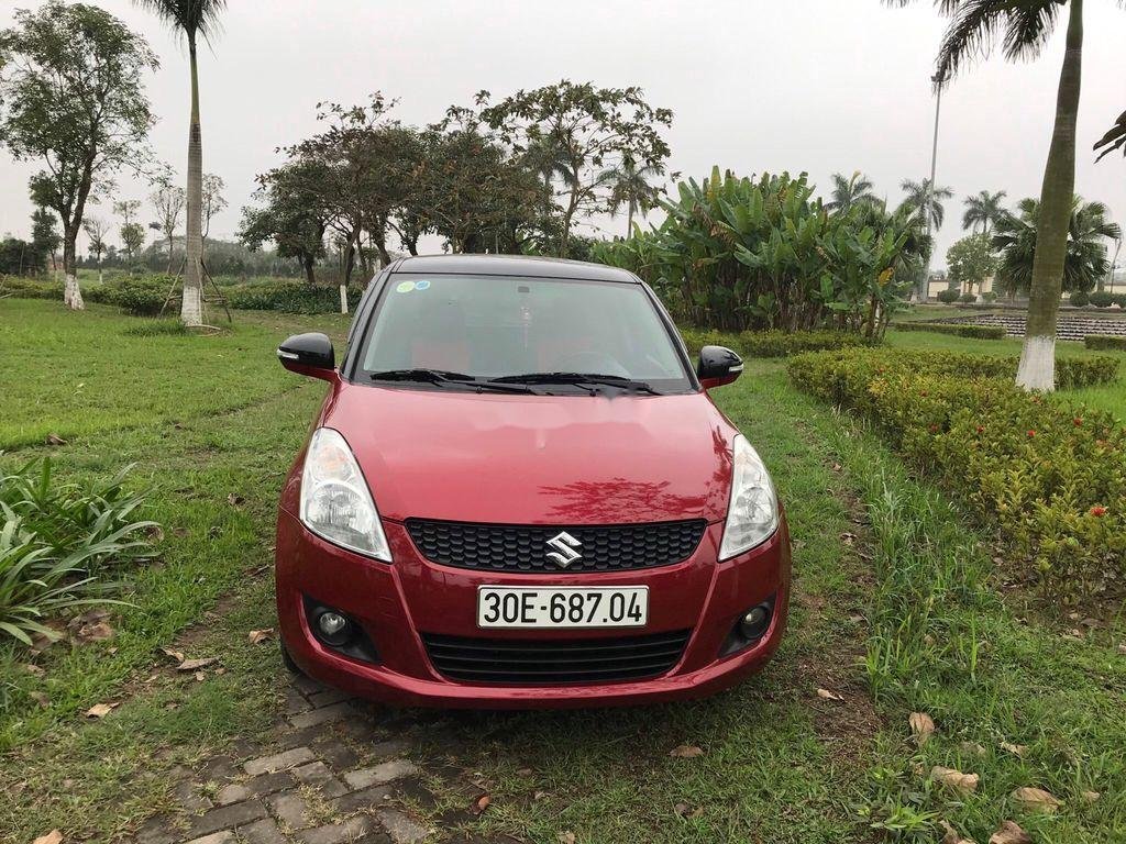 Suzuki Swift   2017 - Bán ô tô Suzuki Swift đời 2017, màu đỏ còn mới, 425tr