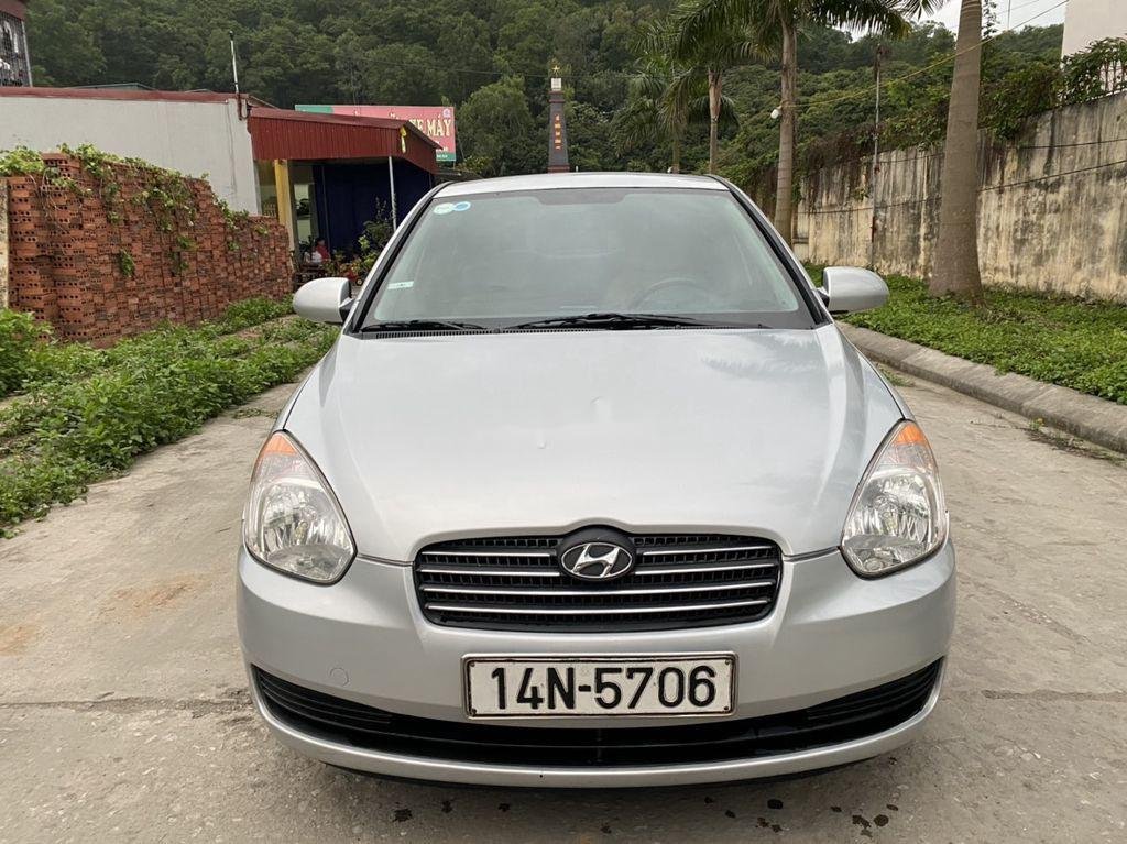 Hyundai Verna   2008 - Bán Hyundai Verna đời 2008, màu bạc, nhập khẩu Hàn Quốc  