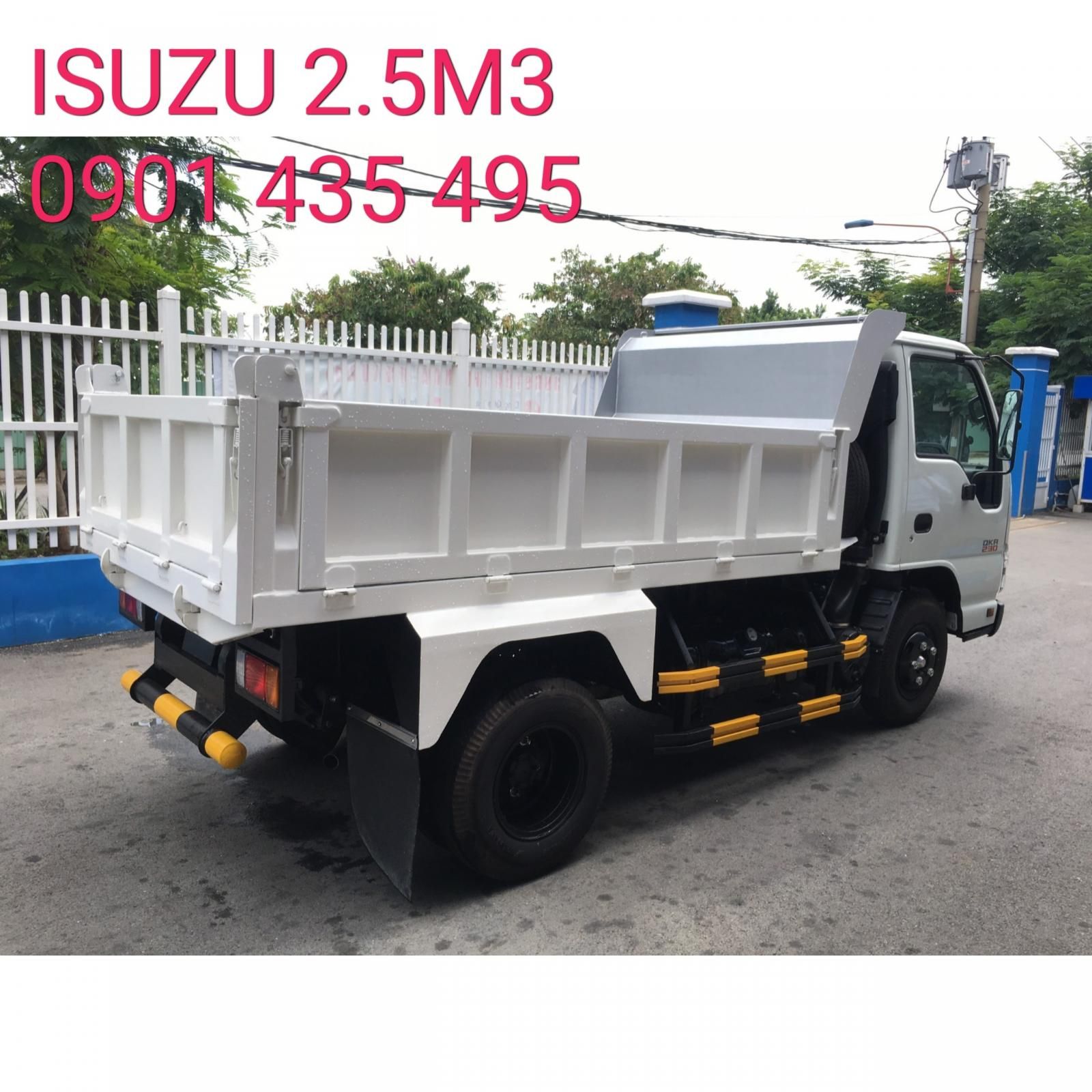 Isuzu NMR 2019 - Isuzu thùng ben 2.5m3 giao ngay 1 nốt nhạc