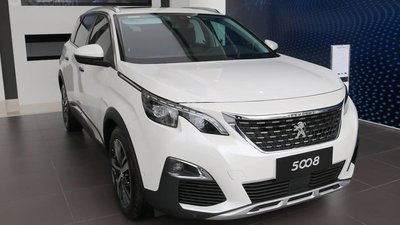 Peugeot 5008 1.6GAT 2020 - Bán xe Peugeot 5008 1.6GAT năm 2020, màu trắng