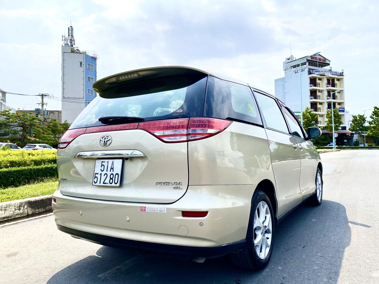 Toyota Previa 2009 - Bán Toyota Previa sản xuất 2009, màu vàng, nhập khẩu nguyên chiếc