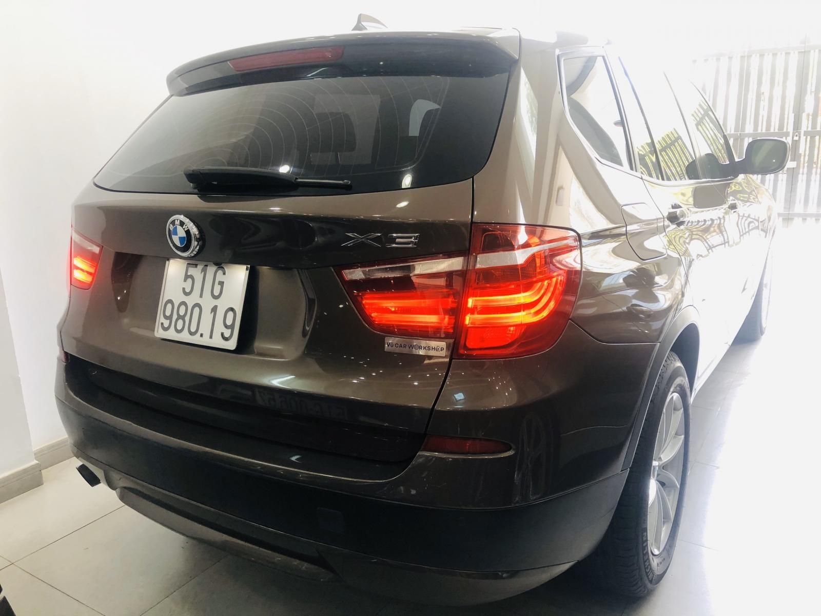 BMW X3 2012 - Cần bán xe BMW X3 sản xuất 2012, màu nâu, nhập khẩu, ưu đãi lớn