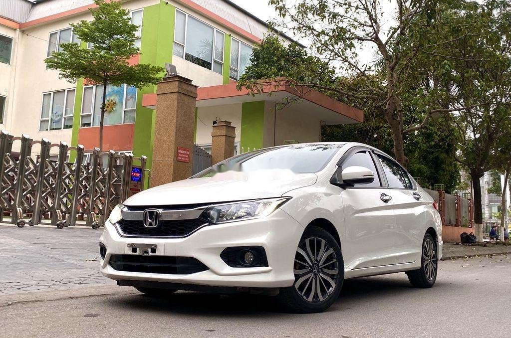 Honda City   2017 - Bán ô tô Honda City sản xuất 2017, màu trắng, giá 495tr