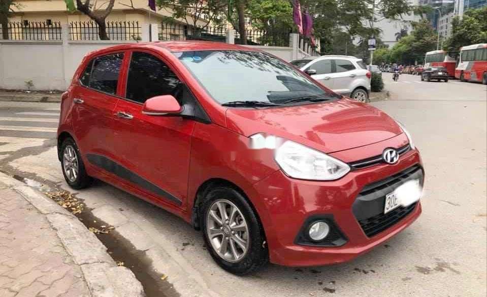 Hyundai Grand i10 1.2AT  2016 - Cần bán Hyundai Grand i10 1.2AT đời 2016, màu đỏ, nhập khẩu