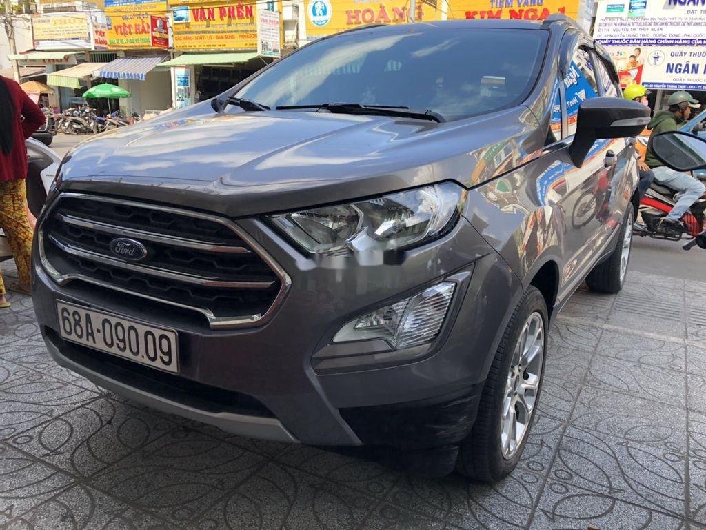 Ford EcoSport   2018 - Cần bán lại xe Ford EcoSport sản xuất năm 2018, màu xám