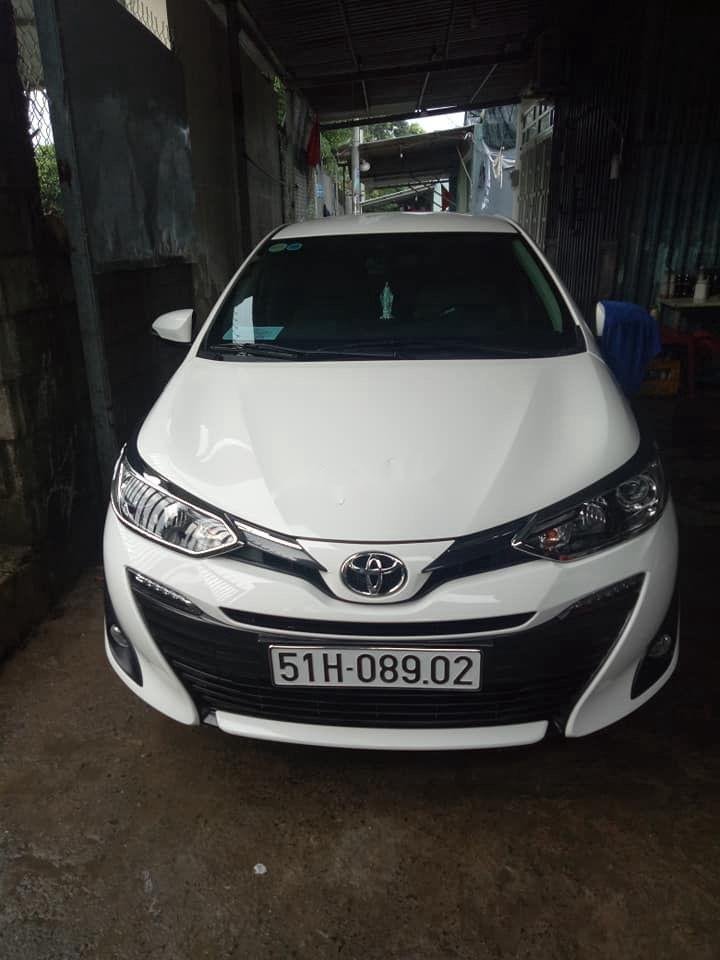 Toyota Vios 2019 - Cần bán lại xe Toyota Vios G AT đời 2019, màu trắng, xe nhập chính chủ, giá chỉ 530 triệu