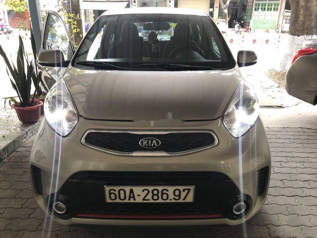 Kia Morning 2016 - Cần bán Kia Morning sản xuất năm 2016, màu xám, giá tốt