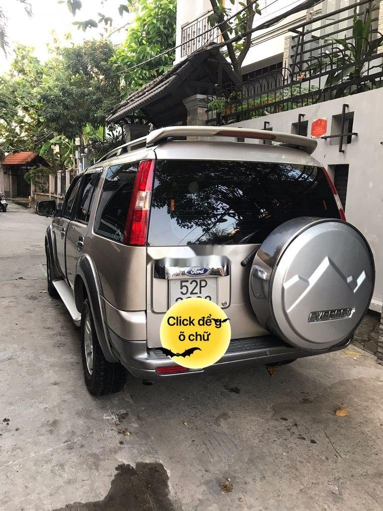 Ford Everest 2008 - Cần bán gấp Ford Everest đời 2008, màu xám, giá tốt