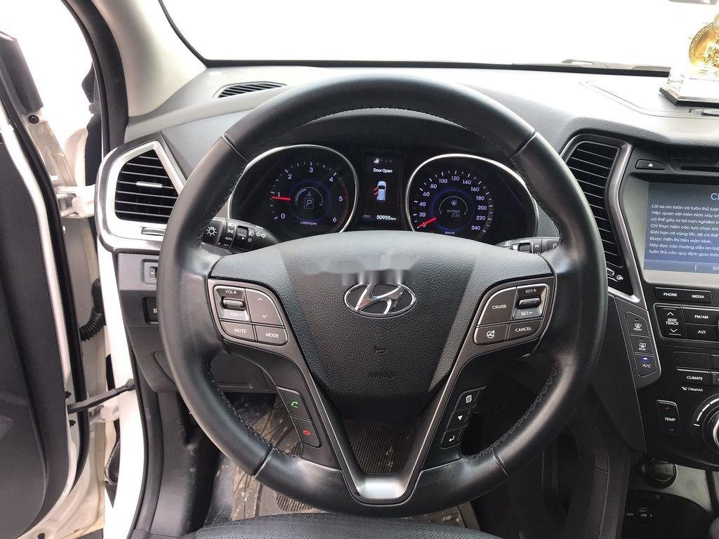 Hyundai Santa Fe 2015 - Bán xe Hyundai Santa Fe 2015, màu trắng