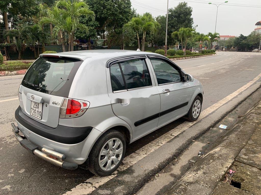 Hyundai Getz   2008 - Bán Hyundai Getz sản xuất 2008, màu bạc, nhập khẩu nguyên chiếc  