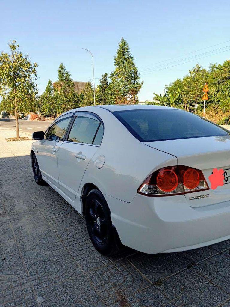 Honda Civic 2007 - Bán xe Honda Civic năm 2007, màu trắng, giá tốt