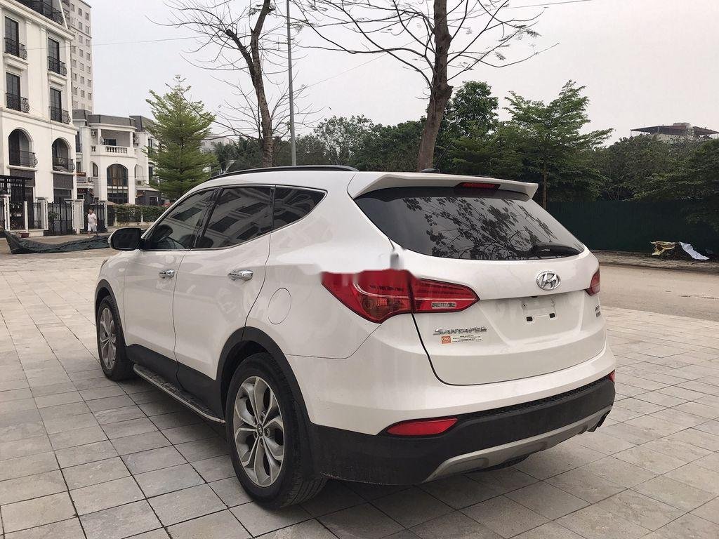 Hyundai Santa Fe 2015 - Bán xe Hyundai Santa Fe 2015, màu trắng