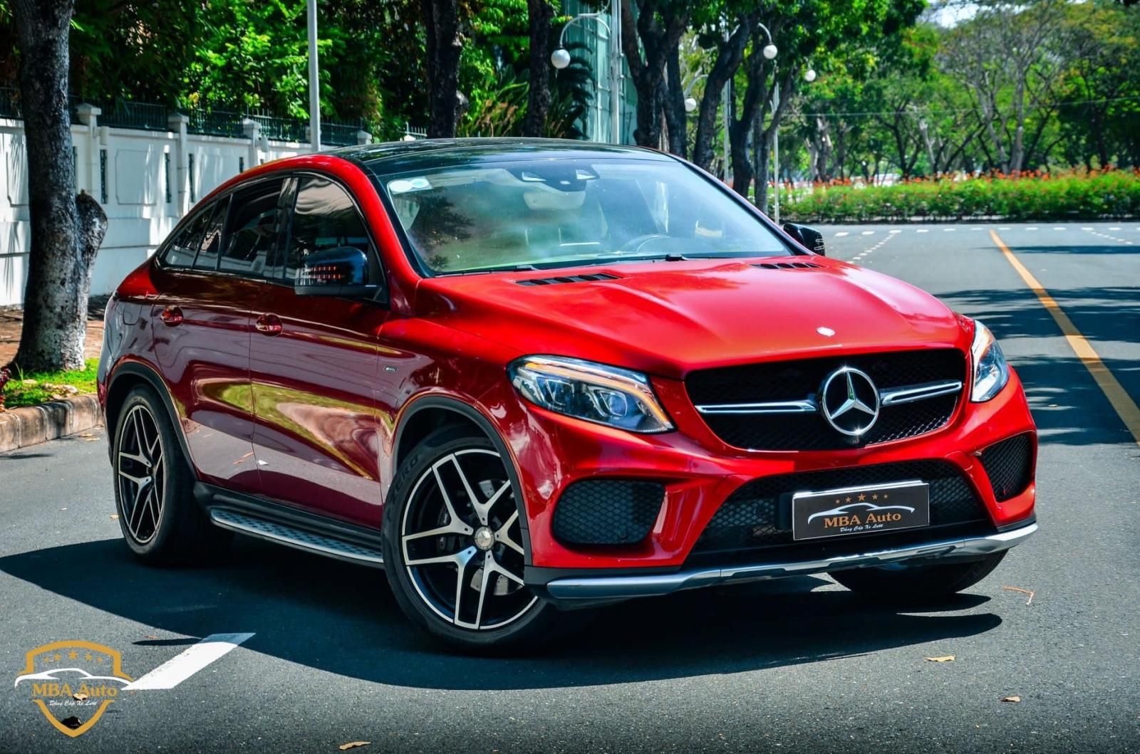 Mercedes-Benz GLE-Class GLE 450 4Matic 2016 - Bán Mercedes GLE 450 4Matic sản xuất năm 2016, màu đỏ