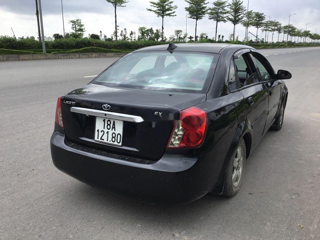 Daewoo Lacetti   2004 - Bán Daewoo Lacetti 2004, màu đen, giá chỉ 126 triệu