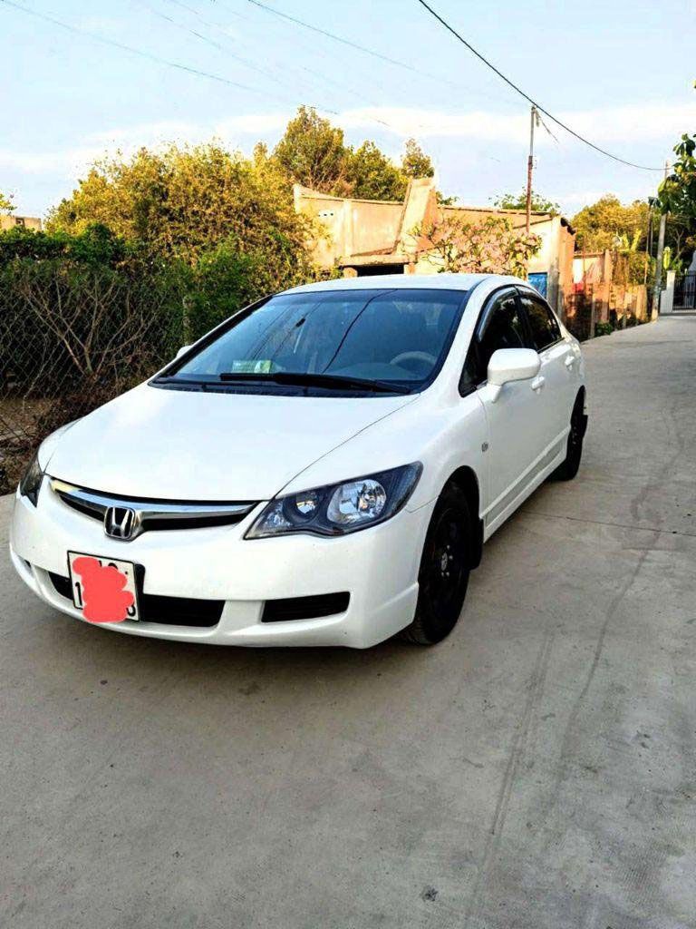 Honda Civic 2007 - Bán xe Honda Civic năm 2007, màu trắng, giá tốt