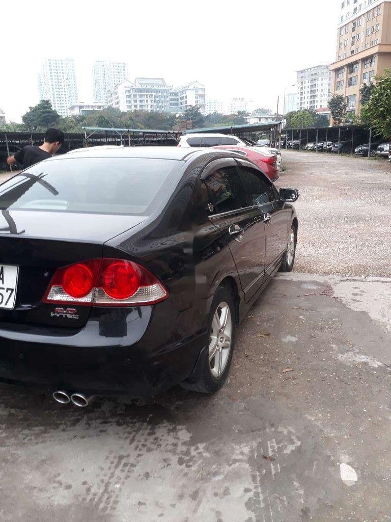 Honda Civic   2008 - Cần bán gấp Honda Civic năm sản xuất 2008, màu đen, xe nhập