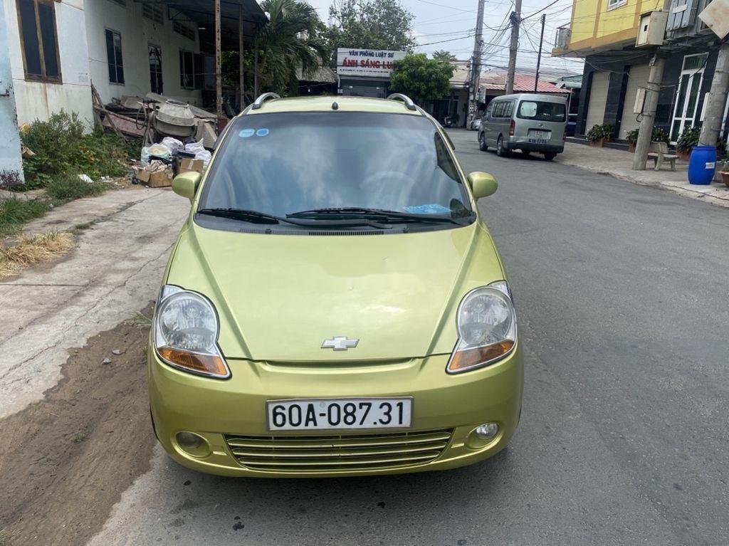 Chevrolet Spark   2009 - Cần bán lại xe Chevrolet Spark đời 2009, màu xanh