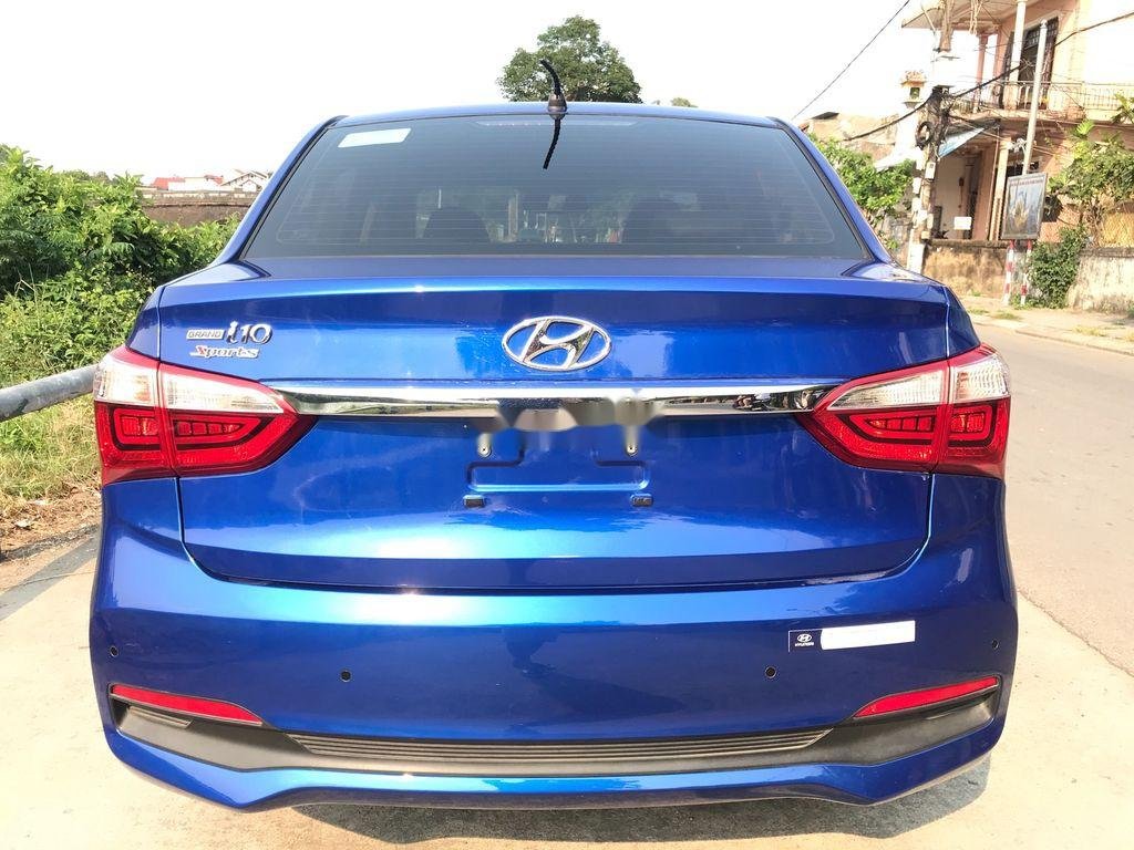 Hyundai Grand i10 2018 - Bán xe Hyundai Grand i10 sản xuất năm 2018, màu xanh lam, giá chỉ 360 triệu