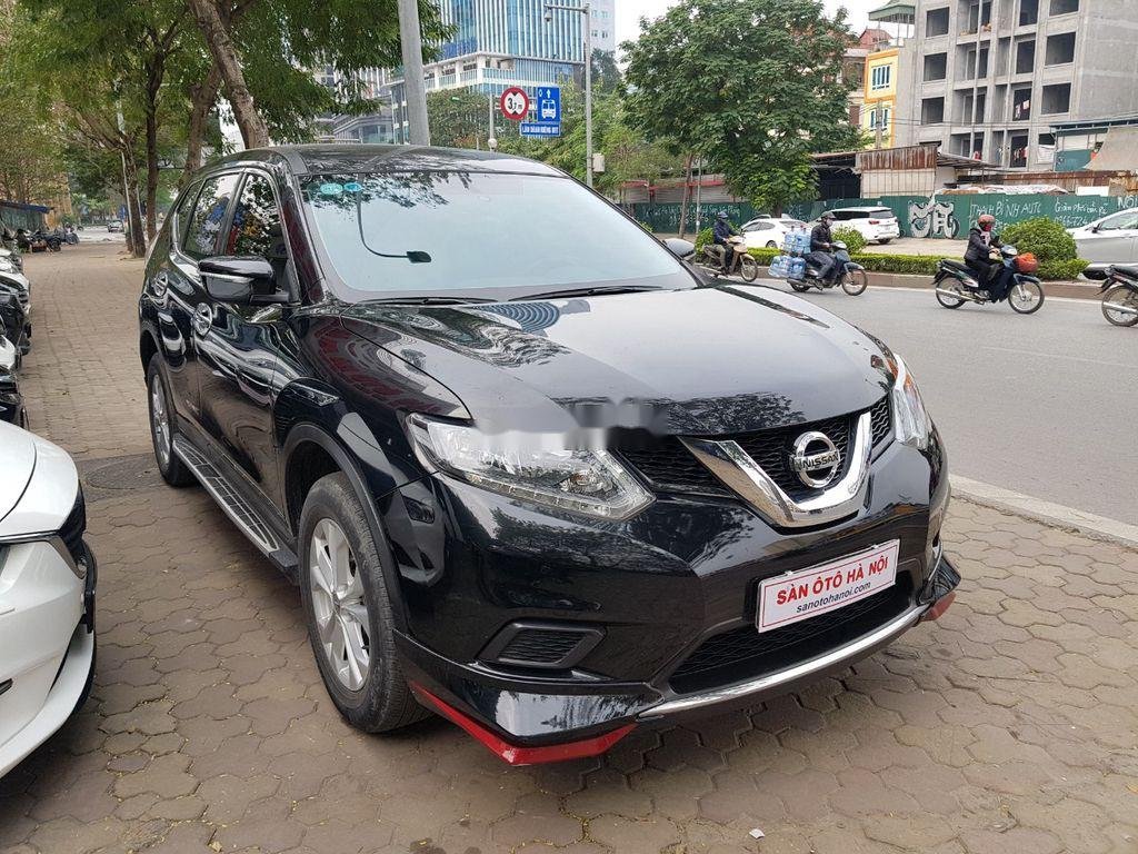 Nissan X trail   2018 - Cần bán gấp Nissan X trail đời 2018, màu đen chính chủ