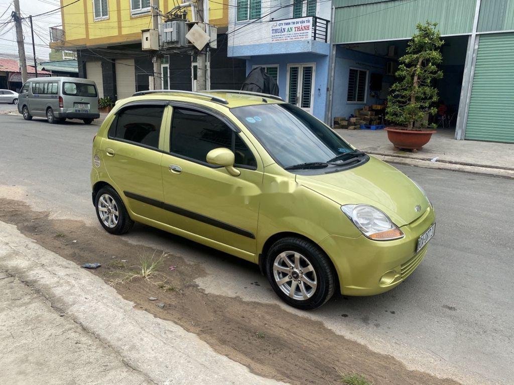 Chevrolet Spark   2009 - Cần bán lại xe Chevrolet Spark đời 2009, màu xanh