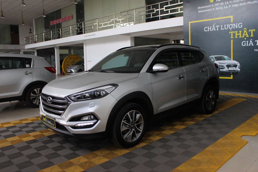 Hyundai Tucson 2017 - Ưu đãi giá thấp với chiếc Hyundai Tucson bản đặc biệt, đời 2017, màu bạc