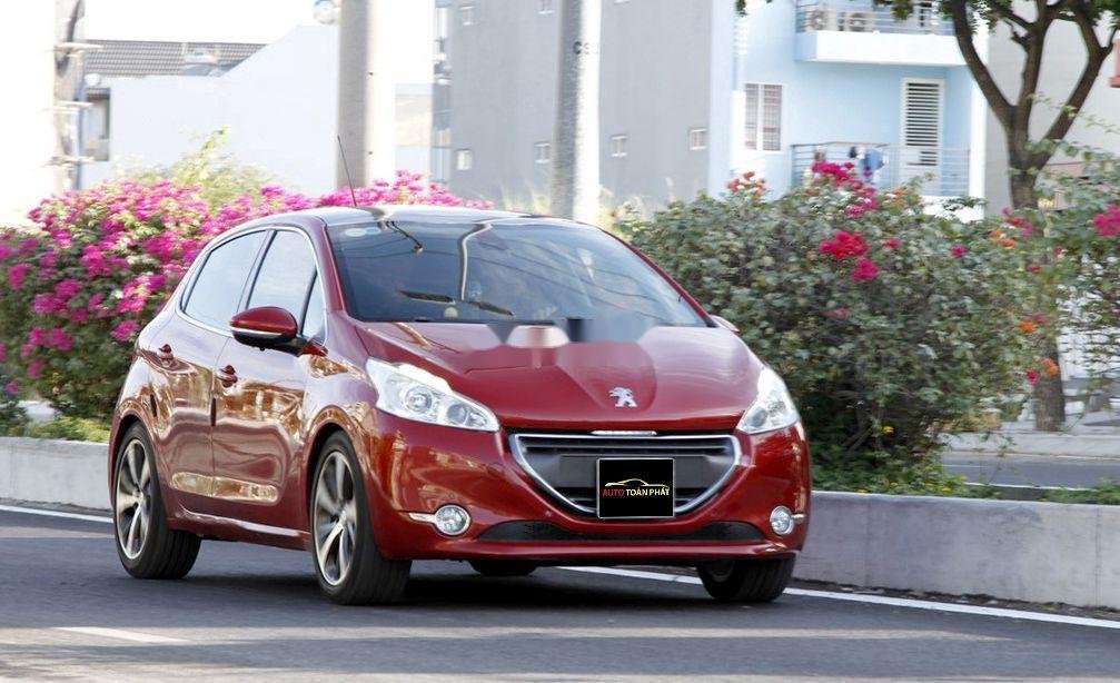 Peugeot 208   2013 - Bán Peugeot 208 đời 2013, màu đỏ, xe nhập