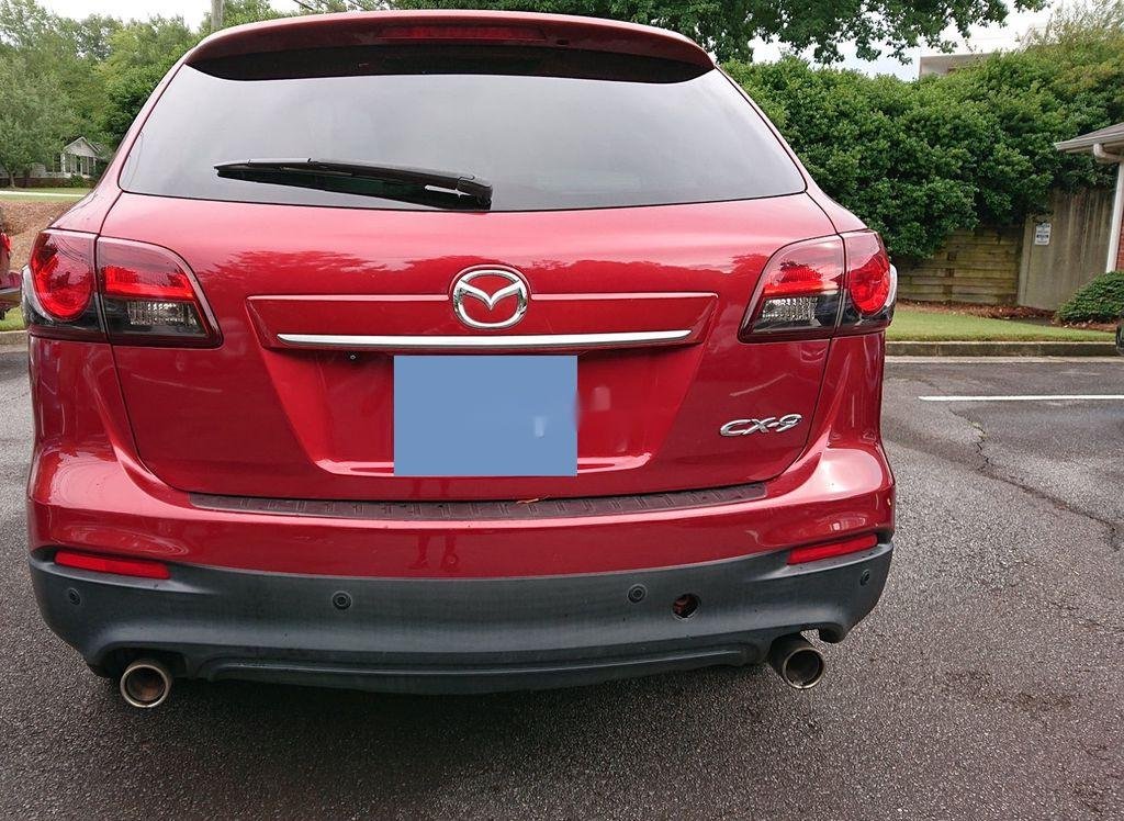Mazda CX 9   2014 - Bán Mazda CX 9 đời 2014, màu đỏ, nhập khẩu 