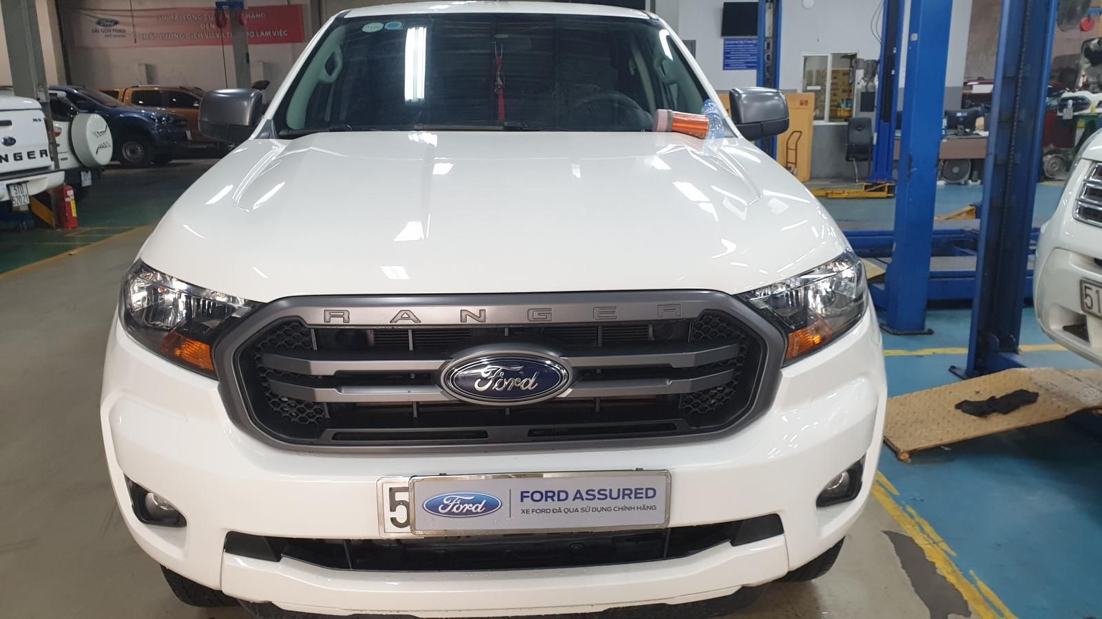 Ford Ranger 2018 - Mua xe giá thấp với chiếc Ford Ranger XLS AT, đời 2018, màu trắng, nhập khẩu nguyên chiếc