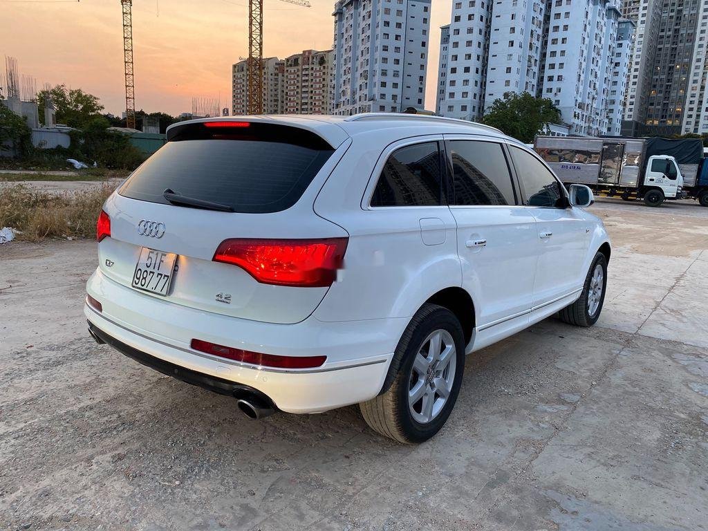 Audi Q7   4.2 Quattro  2009 - Cần bán Audi Q7 4.2 Quattro đời 2009, màu trắng, nhập khẩu nguyên chiếc, 750 triệu