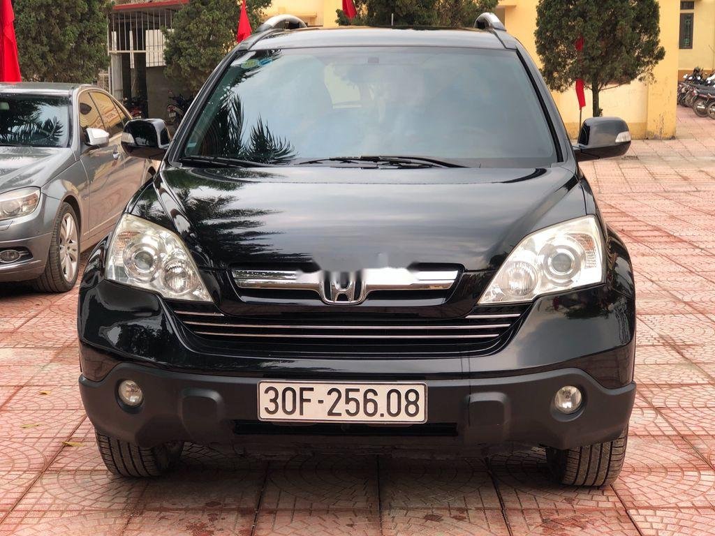 Honda CR V   2009 - Bán Honda CR V 2.4 AT đời 2009, màu đen, 460tr